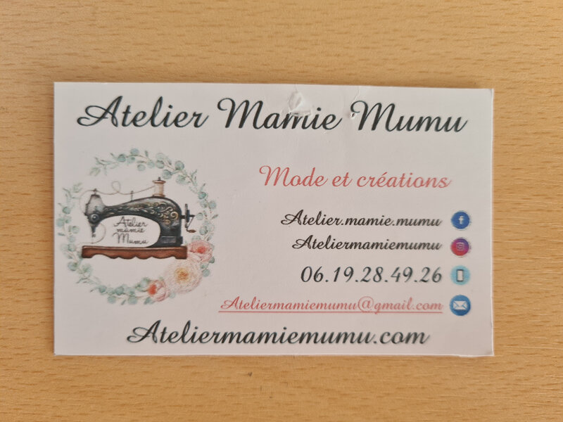 carte de visite atelier mamie mumu